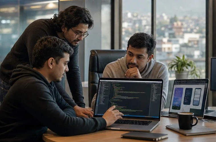 Software Development planning session at Vividify Solutions